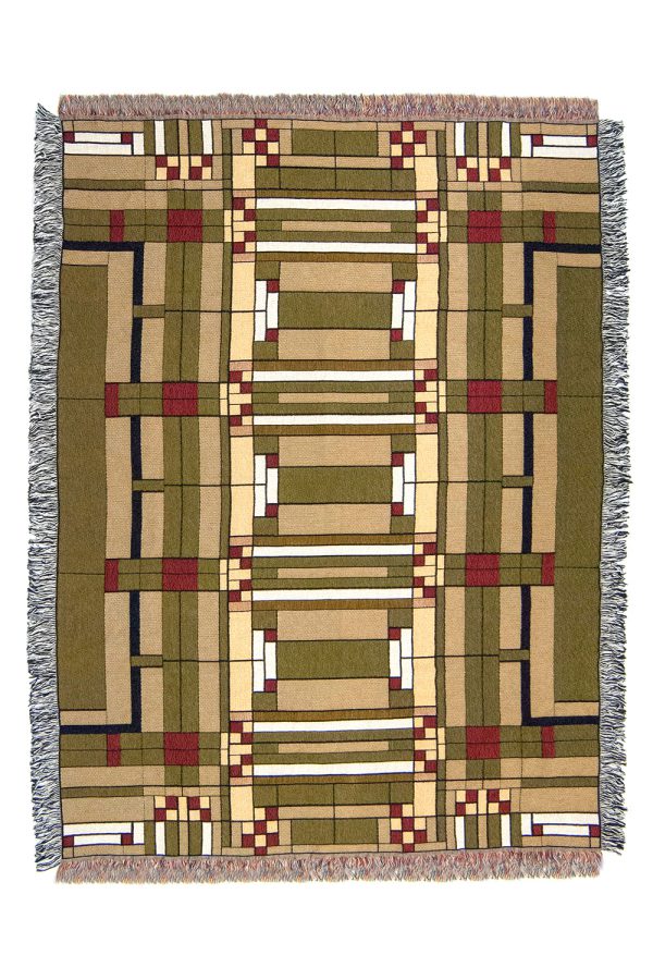 Frank LLoyd Wright Oak Park Skylight Throw